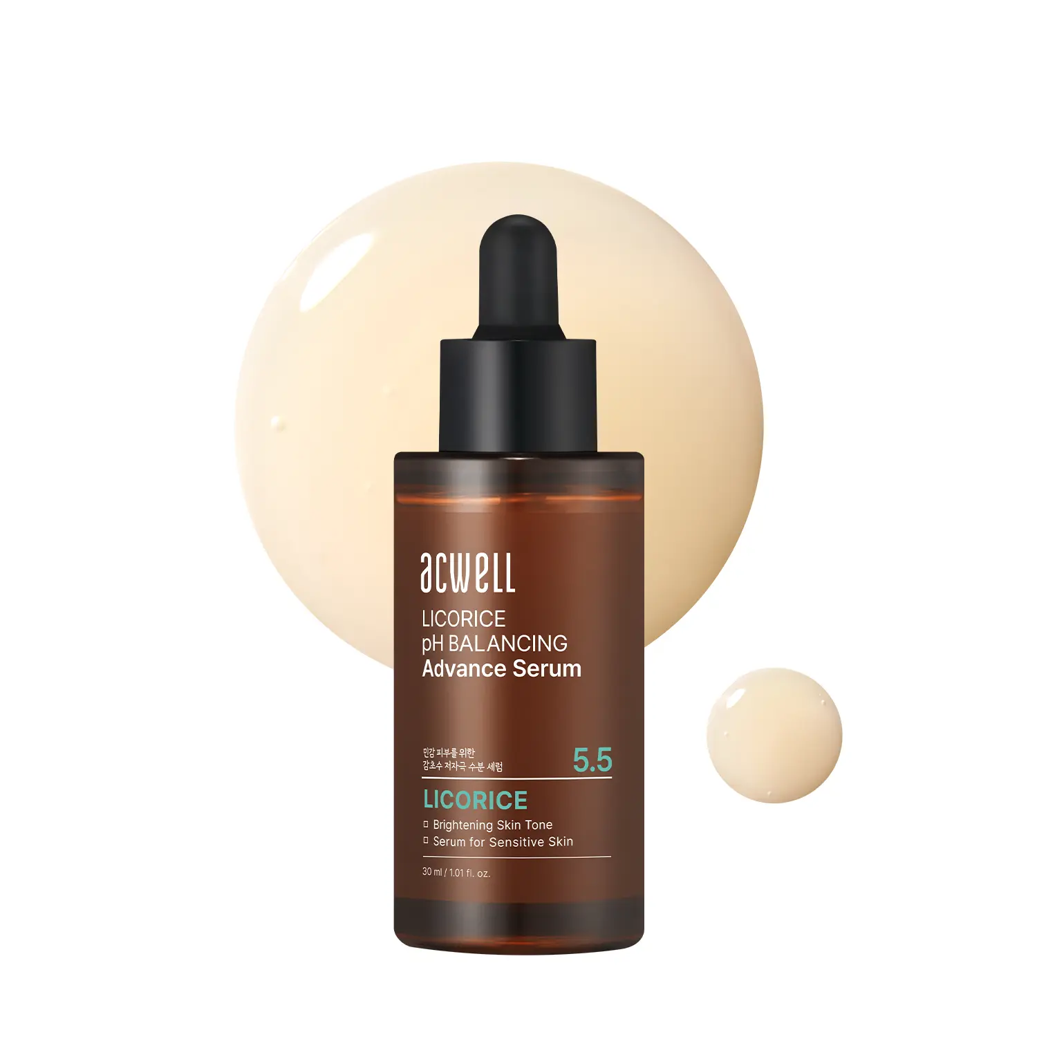 ACWELL Licorice pH Balancing Advanced Facial Serum Ampoule 1.01 fl.oz.