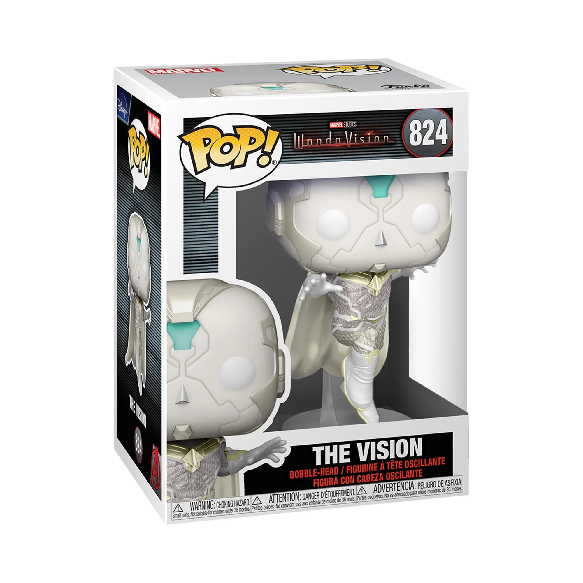 Funko Pop Vinyl Figure Marvel The Vision 824