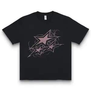 Fashionable men's and women's T-shirts, cute retro designs from the 2000s, trendy T-shirts suitable for both men and women, suitable for daily wear, spring and summer clothing, casual street style T-shirts