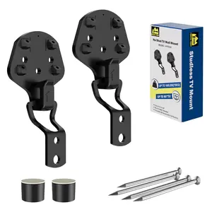 Forge Mount TV Wall Mount Nailless - Patented Easy to Install, Holds Up to 165 lbs, Low Voltage Rated for 19-100 Inch TVs/Mounts #TikTokShopBlackFriday