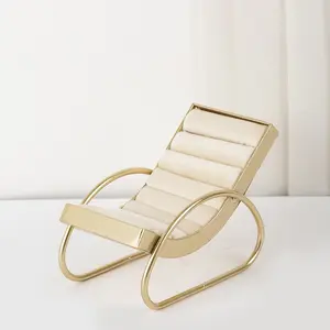 Creative Lounge Chair Shape 7-Tier Ring Organizer, Jewelry Display Stand for Earrings and Pendants, Live Streaming Props
