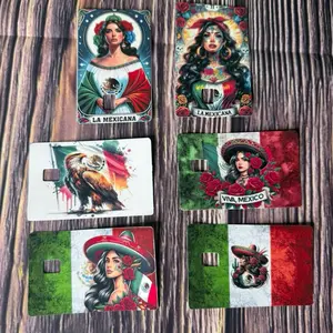 Mexican pride credit card skin sticker decal 6 options available