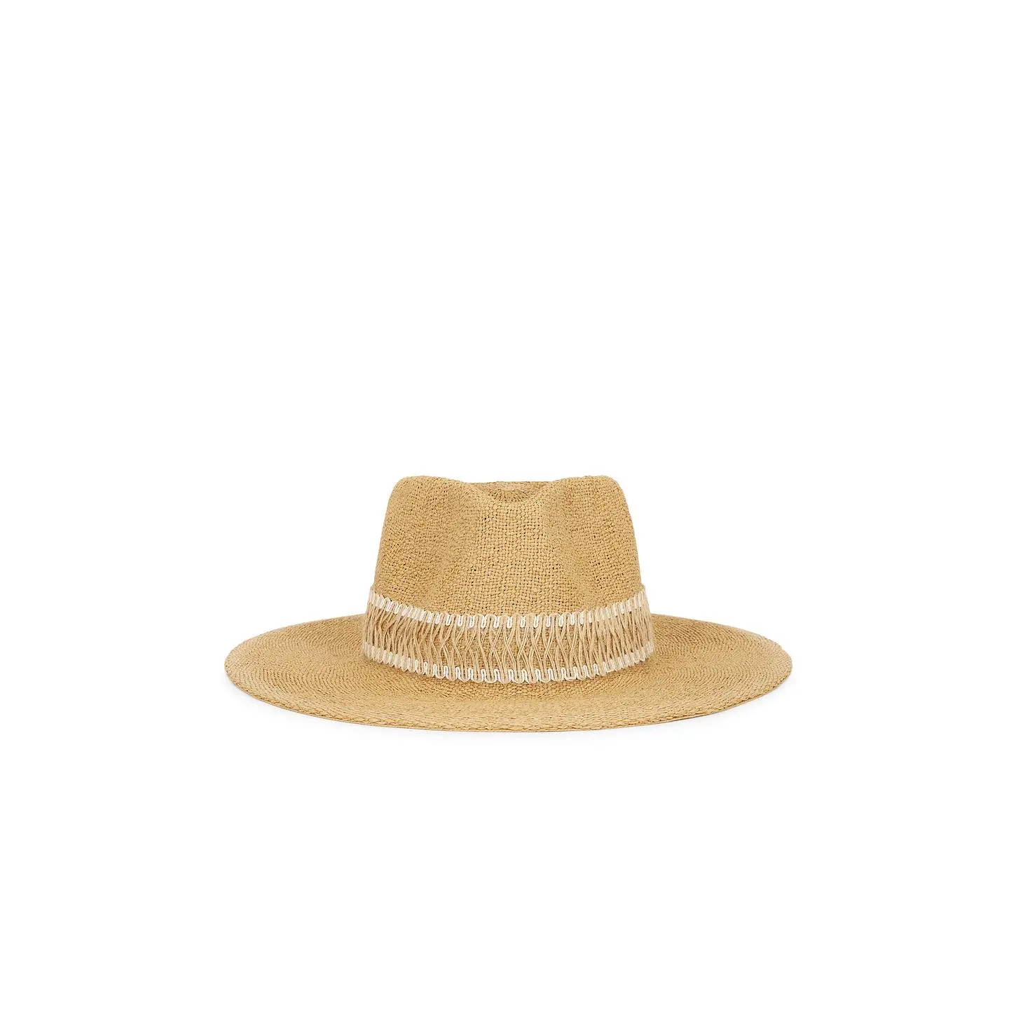 Nikki Beach Jordyn Fedora Hat in Toast