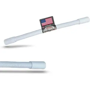 MADE Flexible PVC Repair Coupler - PVC Bendable Repair Coupling For schedule 40 or 80 PVC Pipe -  For Fixing Broken Pipe, Odd Corners, Etc. (1" Inch)