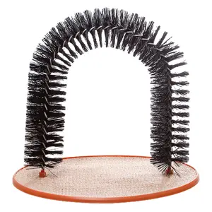 for Cat Arch Brush Self Scratcher and Massager Reduces Shedding & Hair Balls