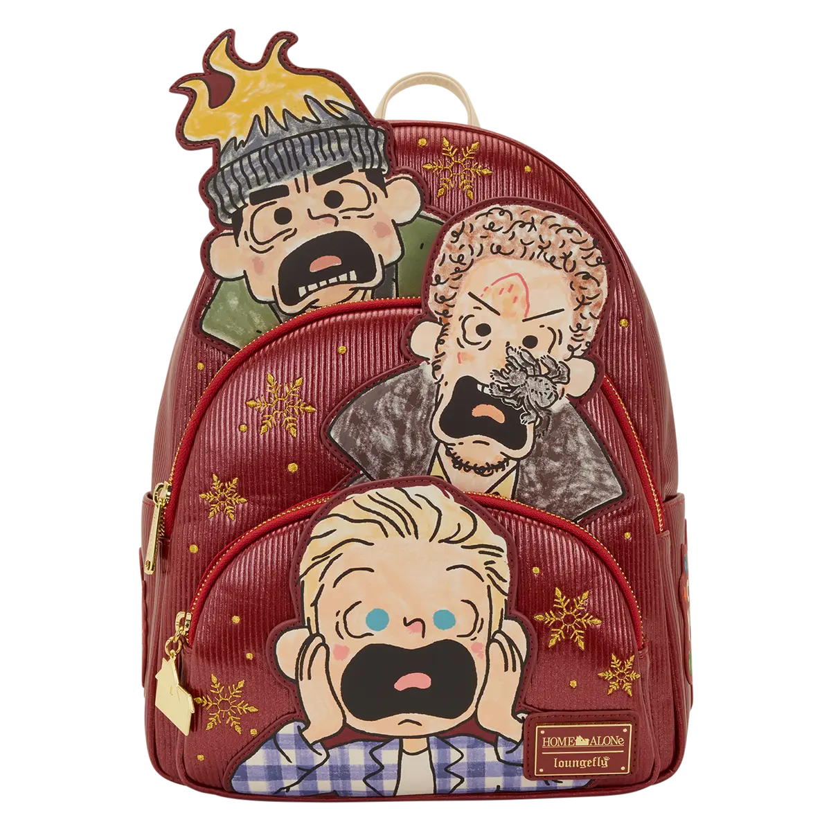 Home Alone Triple Pocket Mini Backpack
