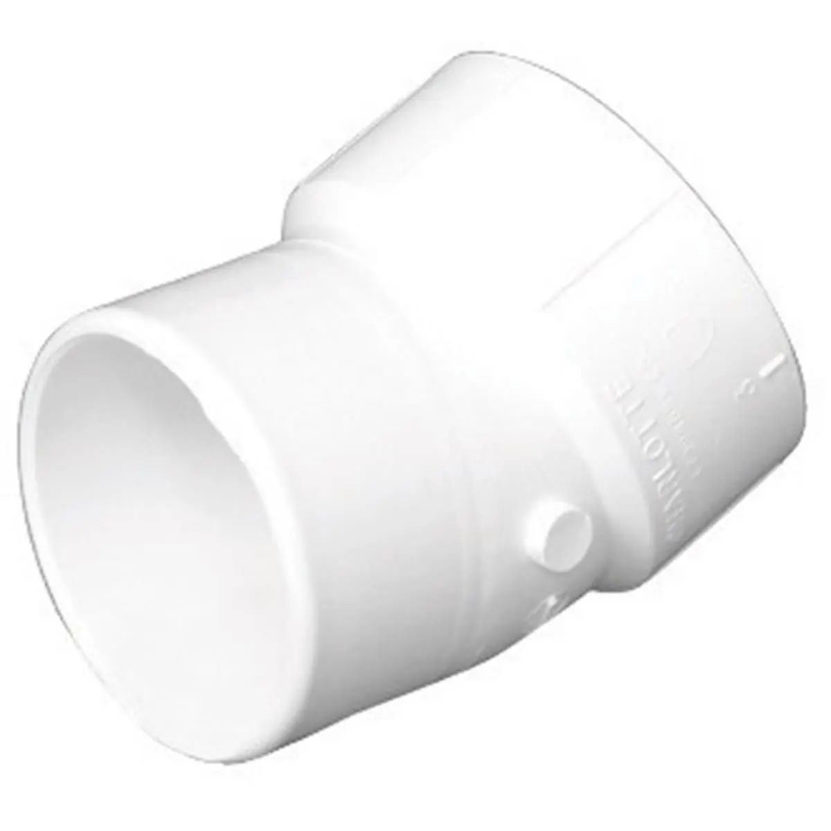 212 MAIN Charlotte Pipe & Foundry PVC003260600HA 22-Deg PVC DWV Elbow, 1.5 in. PVC Material Water Pipe