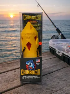 Chumbonizer Yellow with Orange Mesh (5.3" Height X 1.67 Diameter