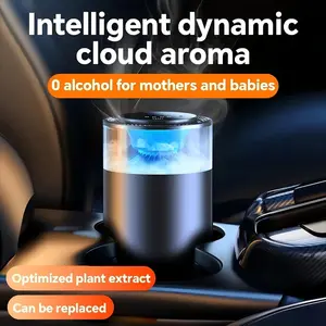 Multi Purpose Car Intelligent Nebulizing Aromatherapy Machine | Automatic Environmental Light Switch/Dual Light Adjustment | Suitable For Car/Bedroom/Travel