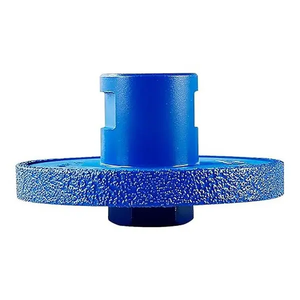 HUANG CHANG  Diamond Flat Grinding Wheel - Marble/Tile Grooving & Grinding Disc for Stone, Countertop Edges - Angle Grinder Tool 5/8-11 Heavy Duty fathersdaygift Hand Drill Vacuum Brazed Technology