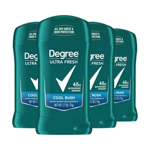 Degree Men Cool Comfort Antiperspirant Deodorant 4 Pack 2.7 oz Each 48-Hour