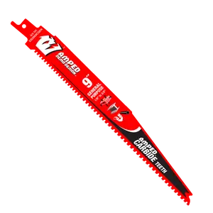 Diablo (DS0909CGPA3) 9" 6/9TPI AMPED™ Demo Demon™ Carbide Teeth Reciprocating Saw Blades for General Purpose Cuts (3-pk)