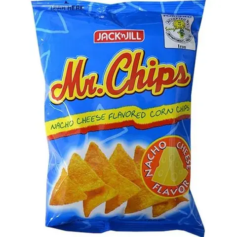 Jack 'N Jill Mr. Chips Nacho Cheese 100 g Snack Crunchy