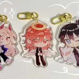 Chainsawman double sided acrylic keychains