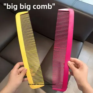 Giant Comb Prop for Stage Performance, Creative Stress-Relief Straight Hair Clown Large Extra-Long Comb