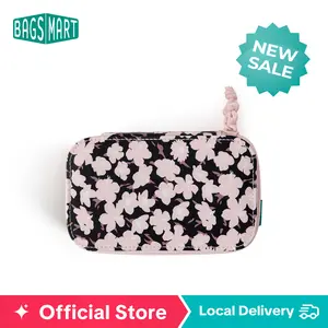 【NEW IN】BAGSMART Crush Jewelry Organizer  Floral Design, Pink and Black Color, New Arrival, Perfect for Organization