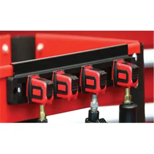 Mechanics Time Savers MTS-LAAT4 Lock-A-Air Tool Holder - Red, Garage Tool Storage, Cordless Tool Organizer, Magnetic Tool Holder