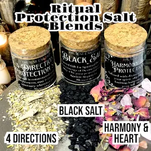 Power of 3 Protection Blend Kit- 3 Blends/ Spells/ Witchcraft/ Ritual/ Alter/ Spiritual