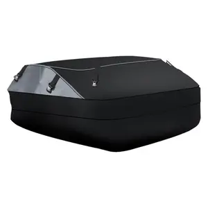 Garvee Car Rooftop Cargo Carrier 41"x35"x18" - Foldable Waterproof Luggage Bag with Lock and 6 Reinforced Straps, Suitable for SUV, Truck, and Car Roof Rack Cargo Storage