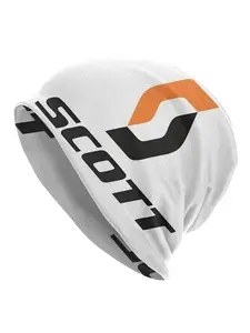 1 pc Skullies Beanies Caps Best Seller Scott Bike Logo Thin Hat Autumn Spring Bonnet Hats Men Women's Street Ski Cap