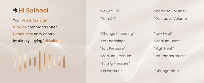 RENPHO Voice Controlled Foot Massager with 3 Heating Levels, Valentines Day Gift Choice for Man Women Adjustable Hands-free Upgrade Shiatsu Machine for Men & Women, Fits Up to Size 12