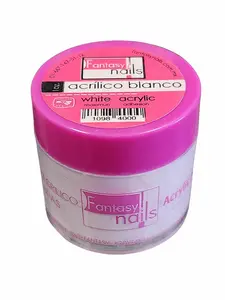 Fantasy Nails Acrylic White 1oz Polymer Powder Blanco Acrilico for Nail Art Decoration & Extension High-Quality Professional Product - Acrylicnail