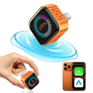 [Summervibes] 2026 New 4 in 1 Wireless CarPlay and Android Auto Adapter, Easy Setup Plug and Play, Fast Seamless Use, for Both Apple and Android, Hands-Free Calling