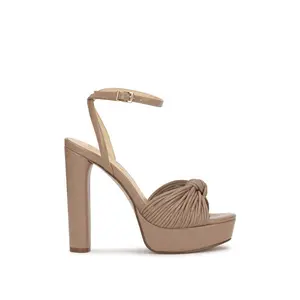 Immie Platform Sandal in Chai Latte - Comfortable Footwear with Stylish Design and Versatile Fit