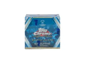 2024/25 Topps Chrome Sapphire UEFA Women's Champions League Soccer Hobby Box