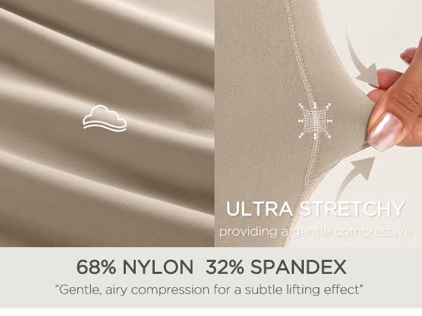 ODODOS Women's Drawstring Tie Daily Leggings 25" / 28" High Waist Workout Yoga Pants