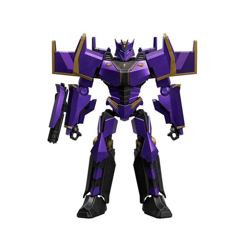 Transformers Classic Class 20 Megatronus 12.5cm Collectible Model Kit with Dual LED Lights 20-Point Articulation & Exclusive Accessories