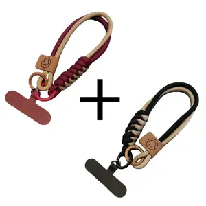 Adjustable Crossbody Phone Lanyard with Wallet, Anti-Lost Wrist Strap for Smartphones - Secure & Comfortable Wear, Universal Clip for iPhone/Samsung, Multiple Colors, Ideal for Travel/Outdoor