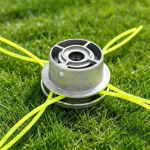 Aluminium Line Head Trimmer Head Reel Kit for Gasoline Brush Cutter Grass Trimmer Accessories