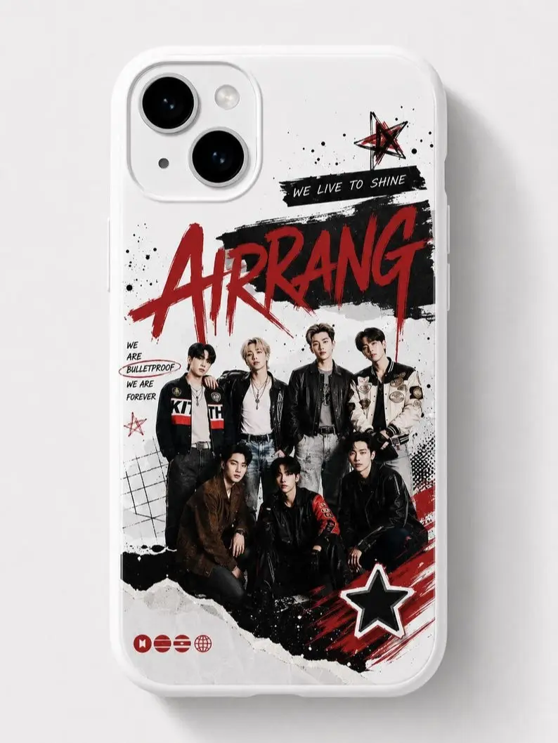 Korean Pop Inspired Phone Case for iPhone 17e, 16, 15, 14, 13, 12 Korean Pop Inspired Phone Case for iPhone 17e, 16, 15, 14, 13, 12