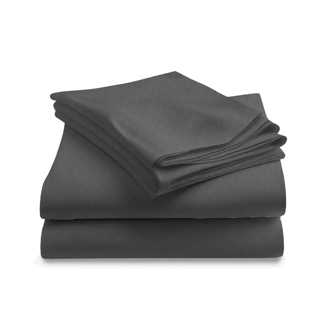 Cooling Cotton Sheets - Dark Gray