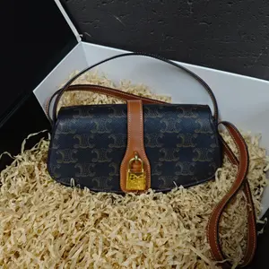 Pre-owned Celine Canvas Shoulder Bags 7.8'' R14709 Shoulder Bag C14307313567 0611 T3 Mia