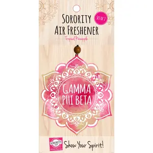 Gamma Phi Beta Mandala Air Freshener
