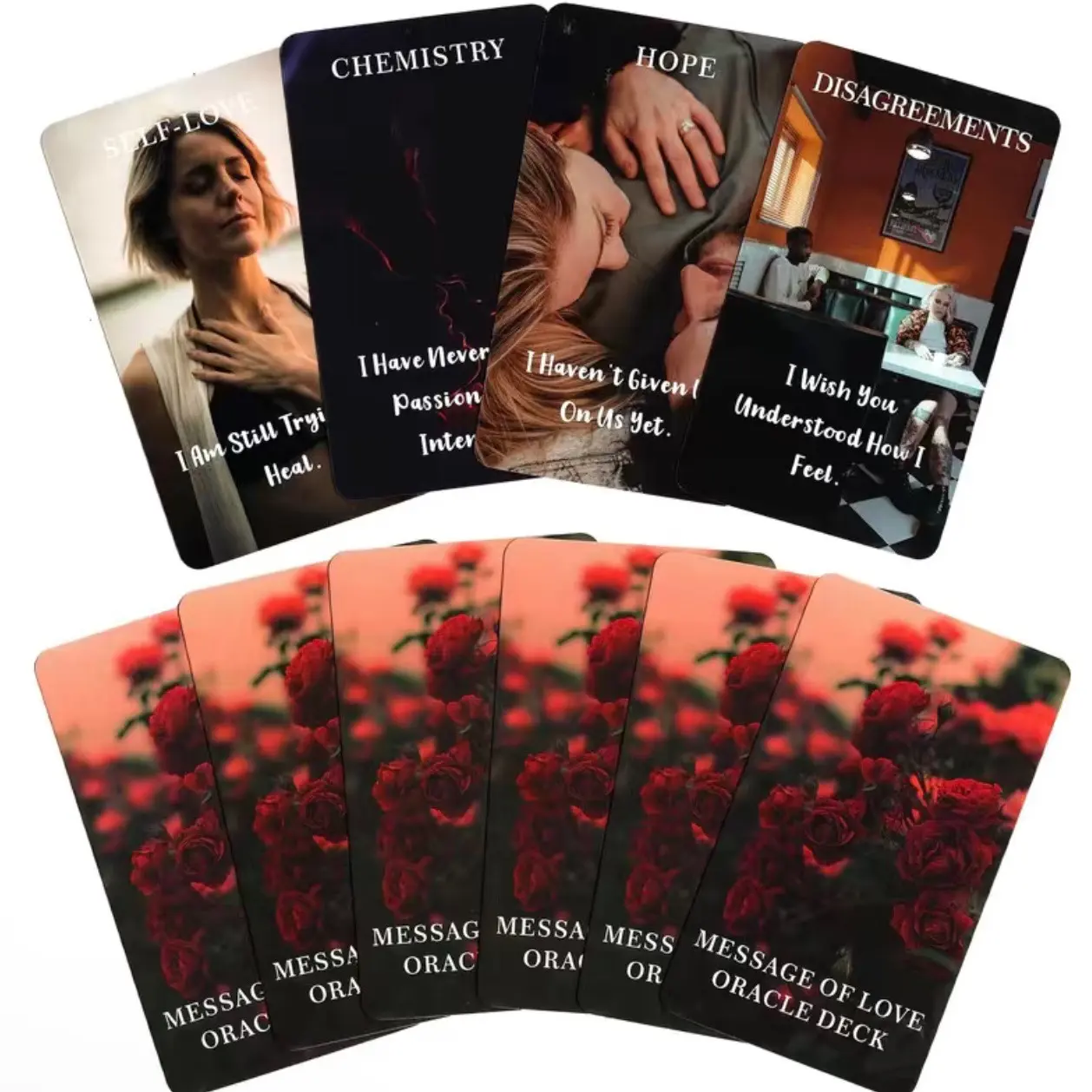 Messages of love oracle cards