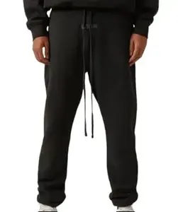 Men's All-Black Stretch Limo Trouser - Basic, Soft, Simple, Plain, Stylish Casual Pants Breathable