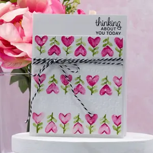 Sweet Stems- Embossing Folder of the Month