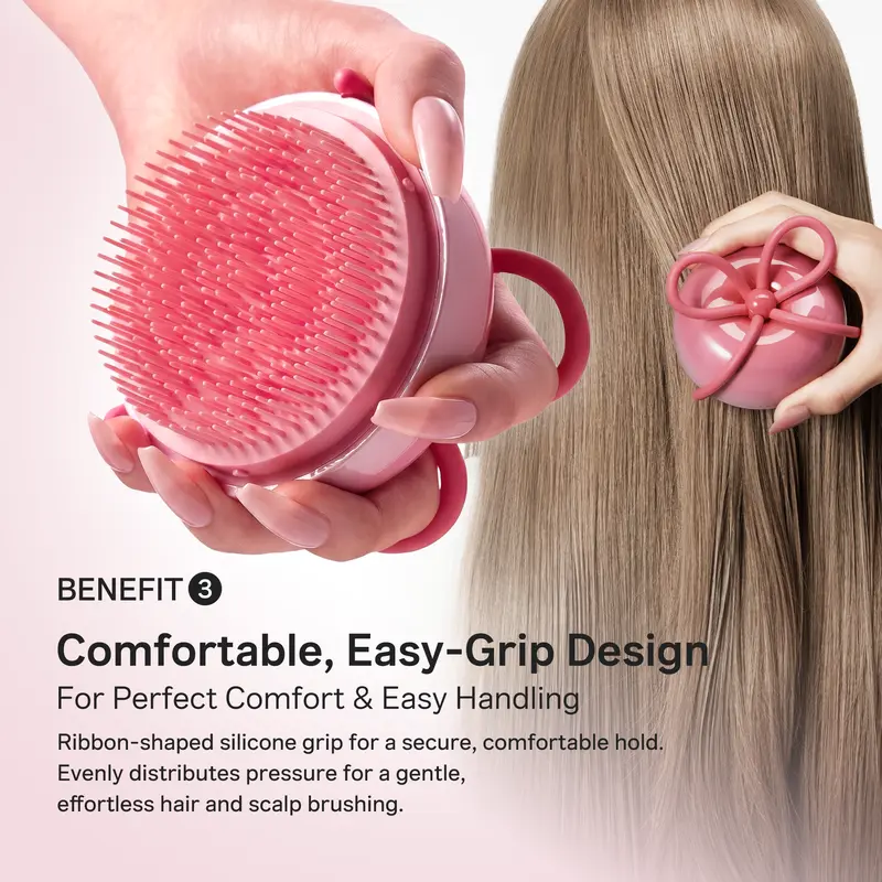 Ribbon shaped silicone grip