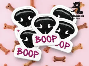 Dog Nose BOOP Sew-On Patch