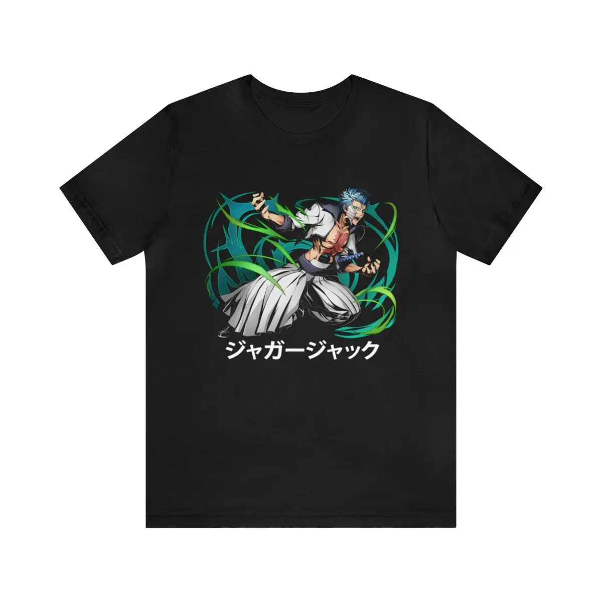 BLEACH Grimmjow Jaegerjaquez Unisex Anime T-Shirt, Bleach Anime Shirt, Grimmjow Shirt, Espada, Arrancar, Great Anime Gift For Him or Her