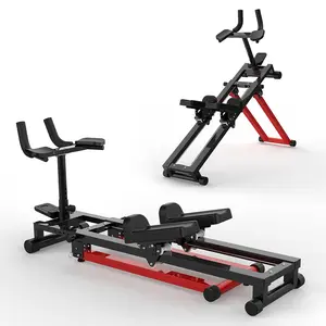 CZBZ 3-in-1 Spine Twist Stretcher & Stair Stepper & Waist Trainer, Adjustable Back Exercise Machine with LCD Display for Core Activation, Full Body Workout, Home Gym Use, Office Workers, Athletes, Beginner to Advanced Fitness Enthusiasts