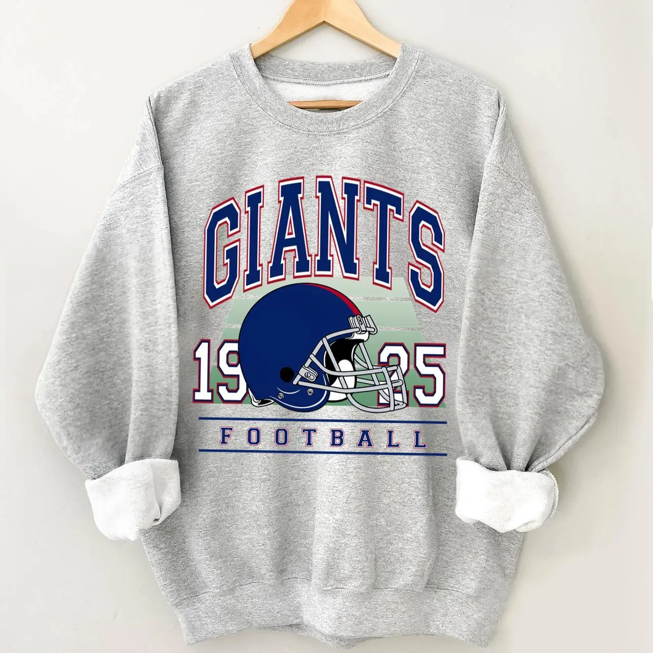 Vintage Giant Retro Football Sweatshirt, Giant Y2k Football Fan Gifts Sweatshirt, Unisex Gifts For Football Fan