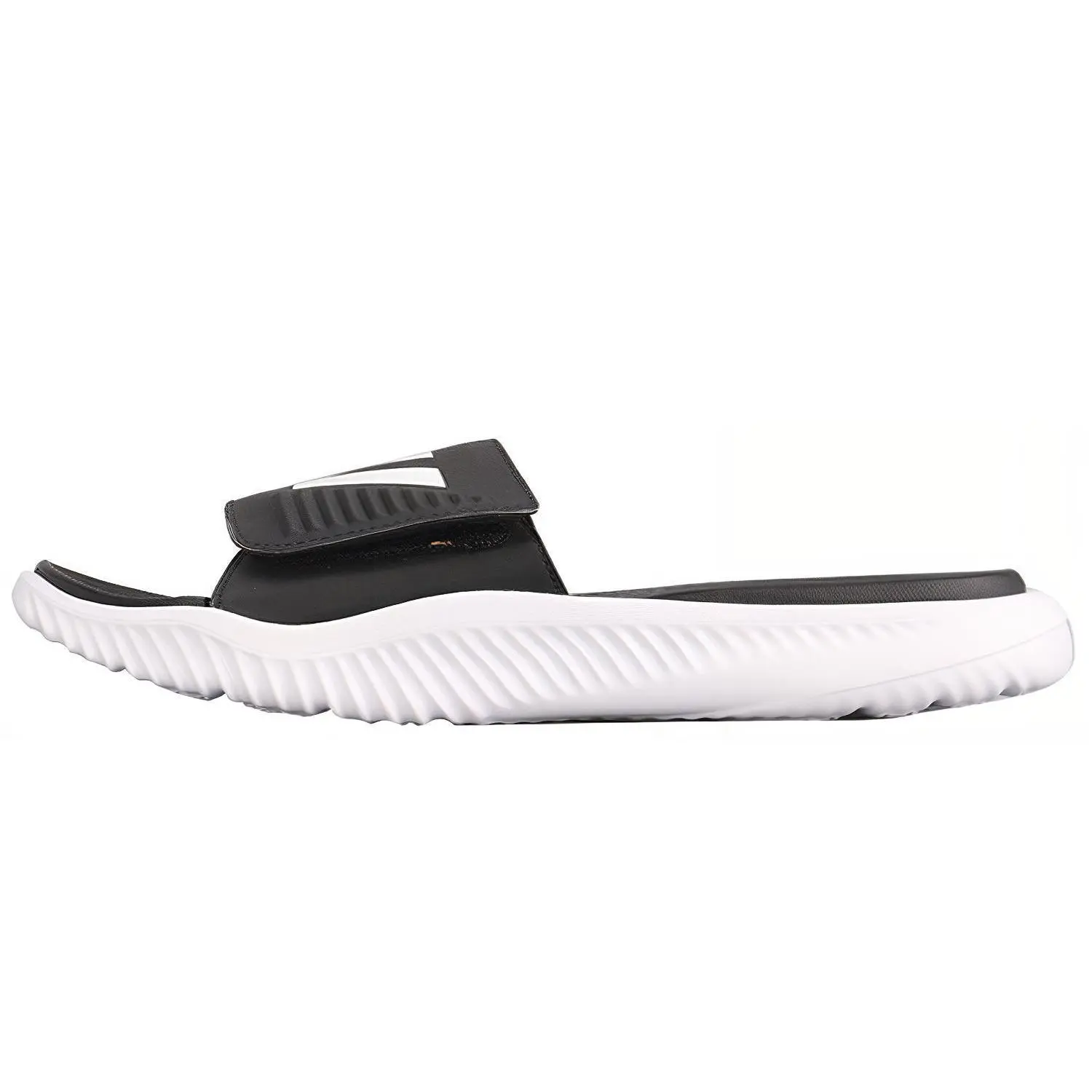 Adidas Alphabounce Black' Versatile Comfort Slides Unisex BA8775