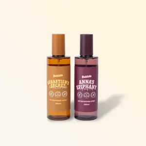 【2 PCS】Bubble - Odor Neutralizing Spray - Pet & Kids Safe, 3-Second Odor Removal,  Luxury Fragrance - Sébastien‘s Secret & Anna's Epiphany  280ml 2PCS