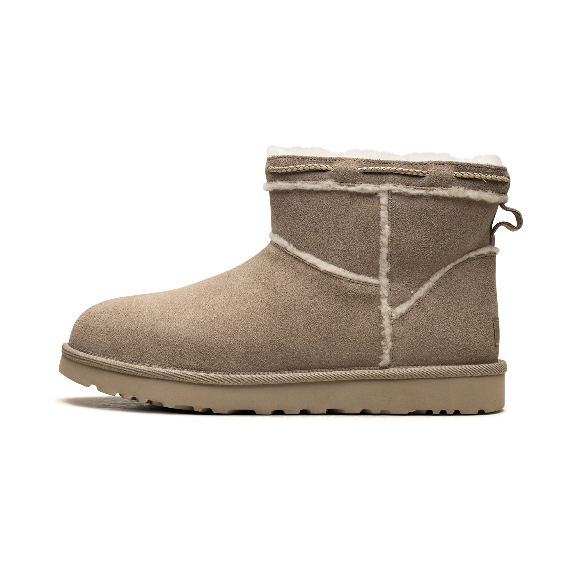 Classic Mini Shearling Braid WMNS "Dune" 1166751 DUNE