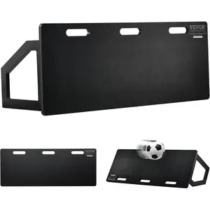 VEVOR Soccer Rebounder Board, Portable Soccer Wall with 2 Angles Rebound, Foldable HDPE Kickback Rebound Board, Soccer Training Equipment for Kids and Adults, Passing & Shooting Practice