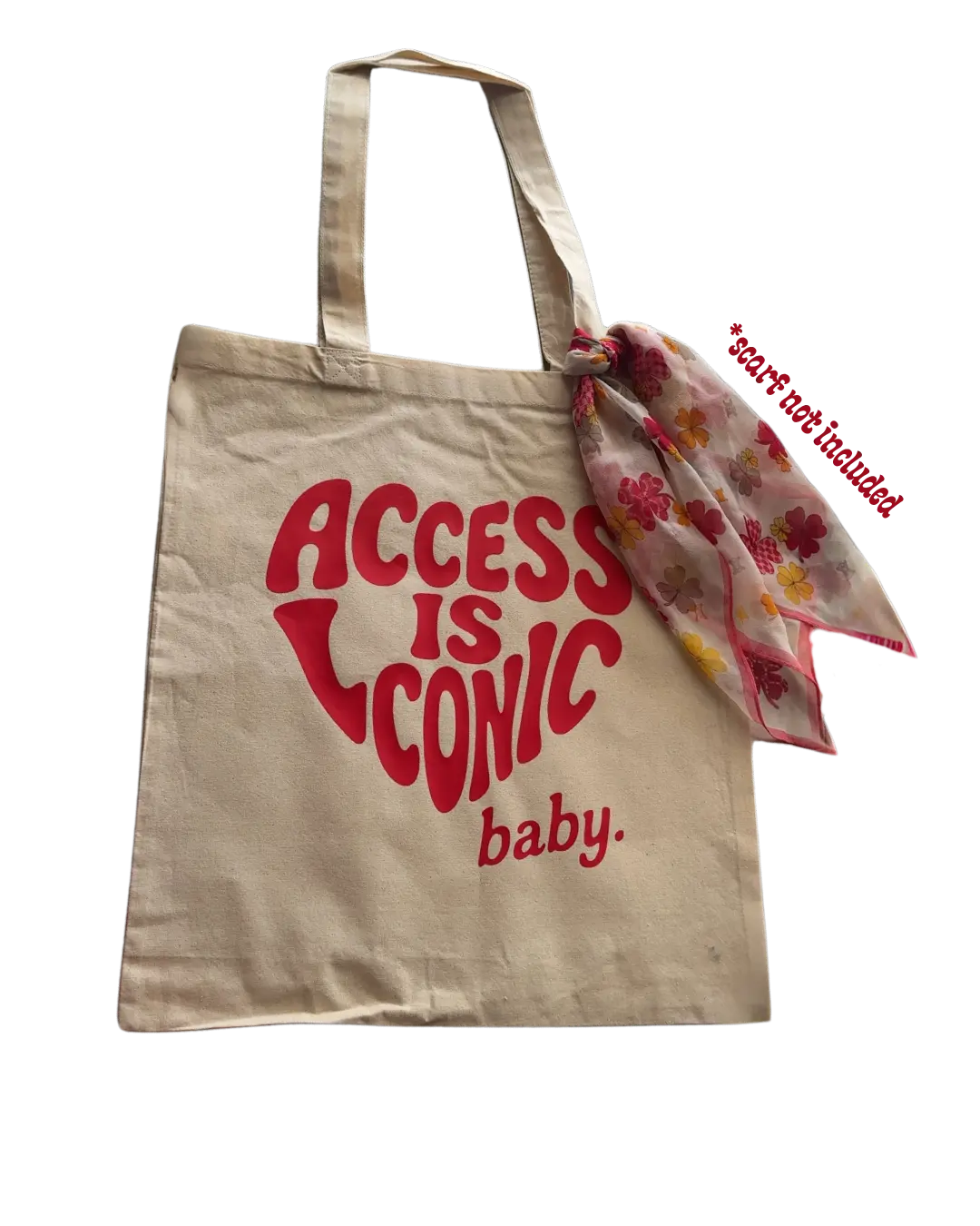 Access is Iconic Baby™ Tote Bag